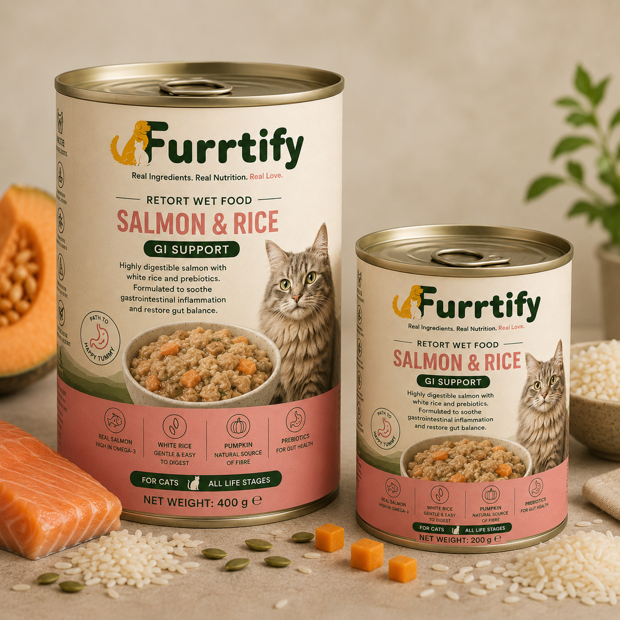 Salmon & Rice — GI Support
